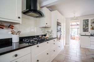 Kitchen to conservatory- click for photo gallery